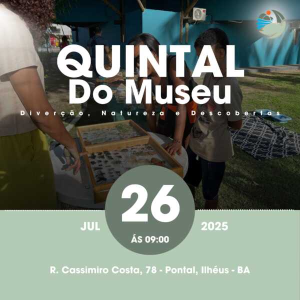 Prefeitura de Ilhéus promove segunda edição do Quintal do Museu com foco em educação ambiental
