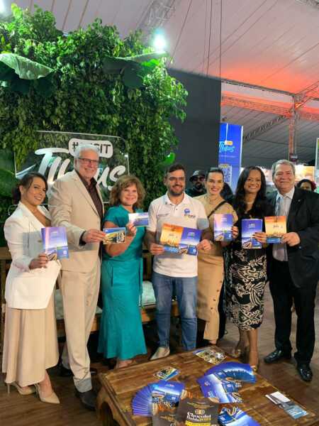 Ilhéus apresenta estande institucional no Festival do Chocolate 2025 e reúne setor turístico em ação conjunta