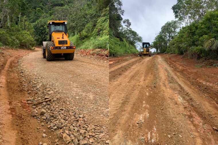 Prefeitura de Ilhéus conclui recuperação da estrada vicinal do Japu