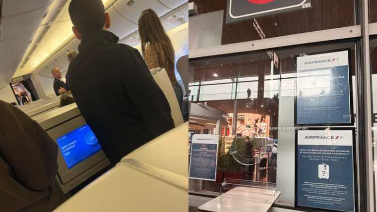 Família baiana é expulsa de voo da Air France em Paris após disputa por assento na executiva